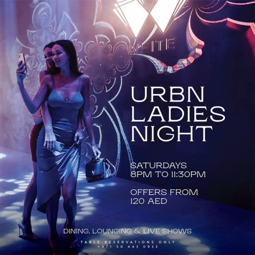 Ladies Night on Tuesday 1st December 2020 in White Dubai