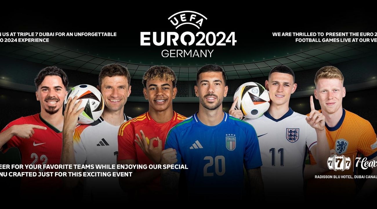 Watch the Euro Cup 2024 at Triple 7 Dubai